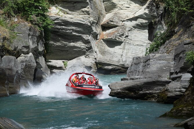 Shotover River Extreme Jet Boat Ride in Queenstown - From Duke Street to the river base
