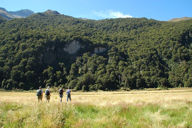 Siberia Experience:Fly-Hike-Jetboat:Wilderness Adventure:Wanaka - A jet boat ride through clear mountain rivers