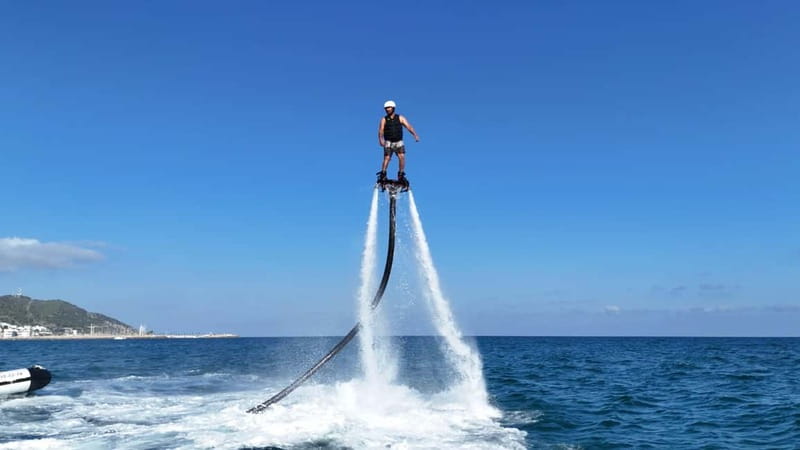 Sitges Flyboard Experience: Adrenaline on the Water - Sitges views without leaving the water