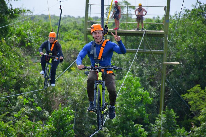 Sky Trail: Sky Bike, Tarzania, Bungee Swing & Zip Line with lunch - Key points to know before you book