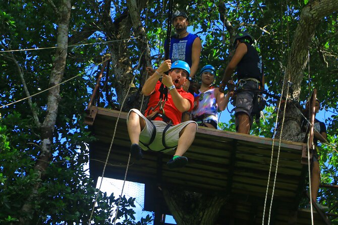 Sky Trail: Sky Bike, Tarzania, Bungee Swing & Zip Line with lunch - Safety, fitness, and the role of the guides