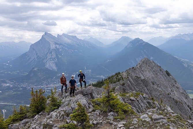 Small Group Banff Skyline Via Ferrata 5-hour Tour - Crossing the 55-meter suspension bridge
