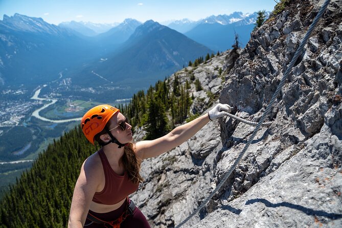 Small Group Banff Skyline Via Ferrata 5-hour Tour - The ridge crest and views above Banff