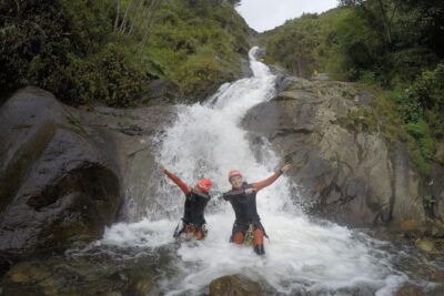 Small-Group Canyoning Experience in Baños de Agua Santa