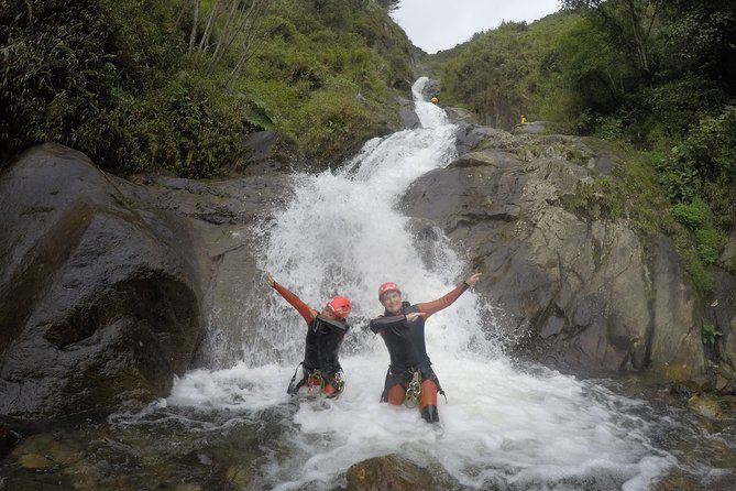 Small-Group Canyoning Experience in Baños de Agua Santa - Rappelling, slides, and the moments that test your nerve