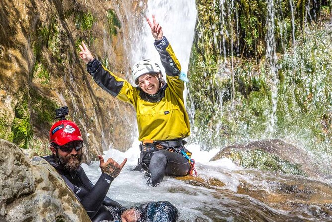 Small Group Canyoning in the Pollino National Park - A gentle introduction to canyoning in Pollino National Park