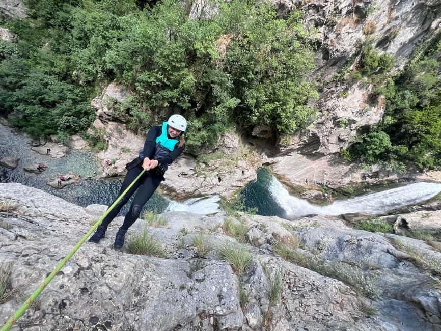 Small Group Canyoning with proffesional guide - Three hours of water, rock, and optional jumps