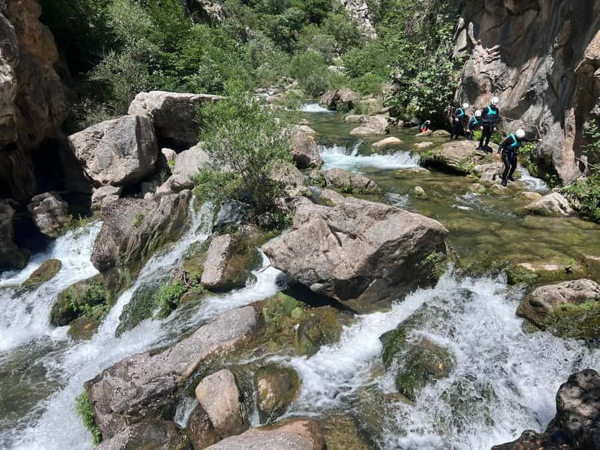 Small Group Canyoning with proffesional guide - Practical planning for the day