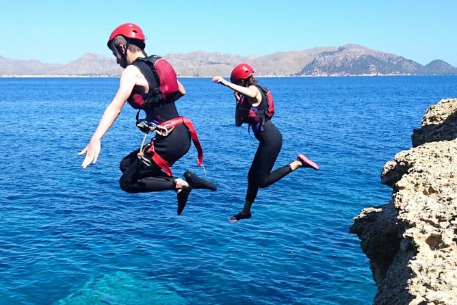 Small-Group Cliff Jumping Experience in Mallorca - Getting suited up for the water