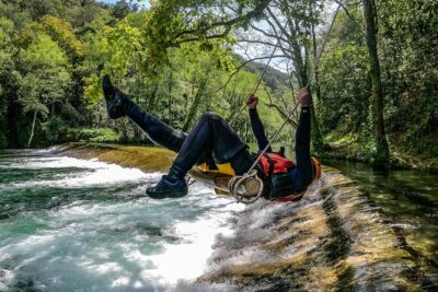 Soft Canyoning, river Ceira, Góis, Serra da Lousa, Coimbra