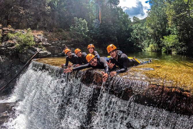 Soft Canyoning, river Ceira, Góis, Serra da Lousa, Coimbra - Group size and the feel of the day