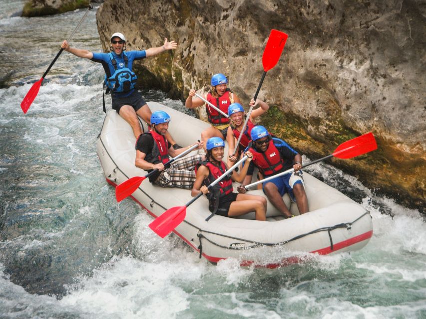 Split: Cetina River Rafting with Cliff Jumping and Cave Tour - Safety Gear and Getting Ready for the River