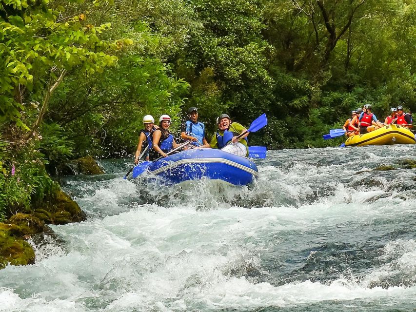 Split/Omiš: Cetina River Rafting with Cliff Jump & Swimming - The Swimming Stop and Cliff Jump