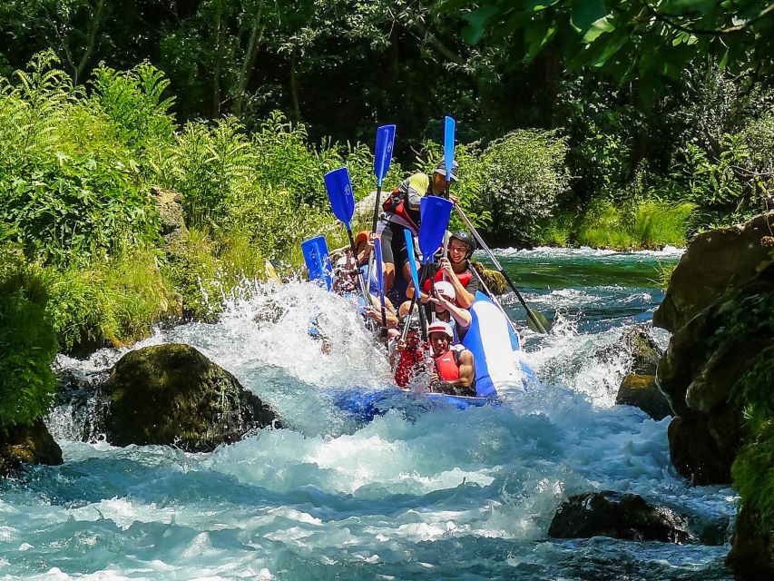 Split/Omiš: Cetina River Rafting with Cliff Jump & Swimming - From Omiš to the River Launch