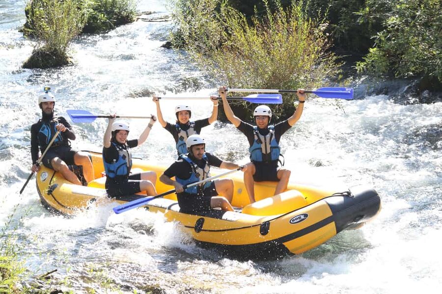 Split/Omiš: Rafting, Cliff Jumping, and Cave Tour - Cetina River rafting at a glance