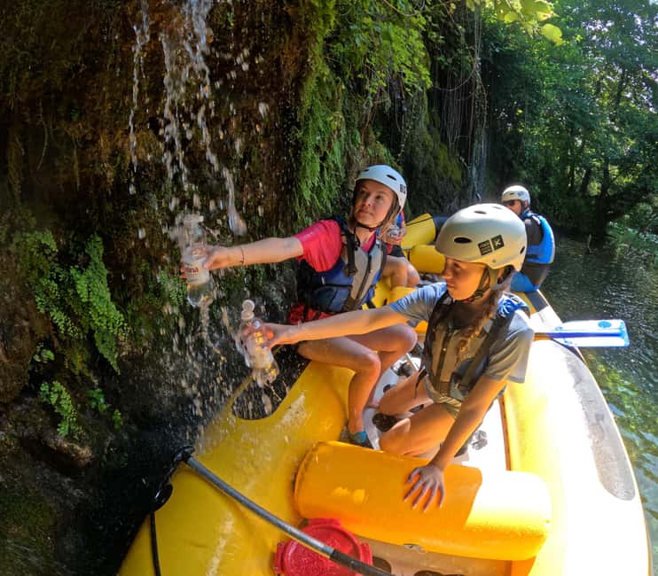 Split/Omiš: Rafting, Cliff Jumping, and Cave Tour - The waterfall cave is the main event