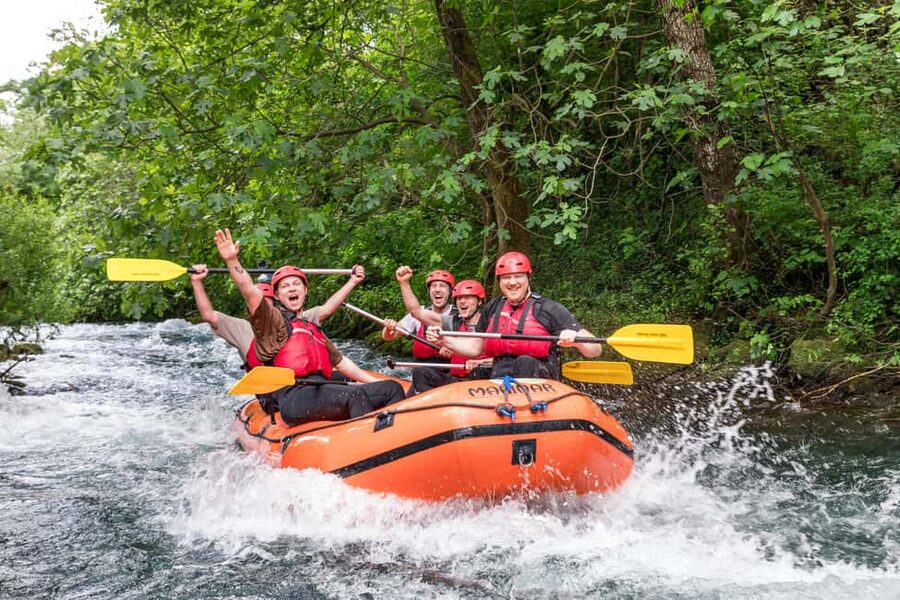 Split: Premium Rafting,Cave exploring,Cliff jumping & Picnic - GoPro footage without carrying a camera
