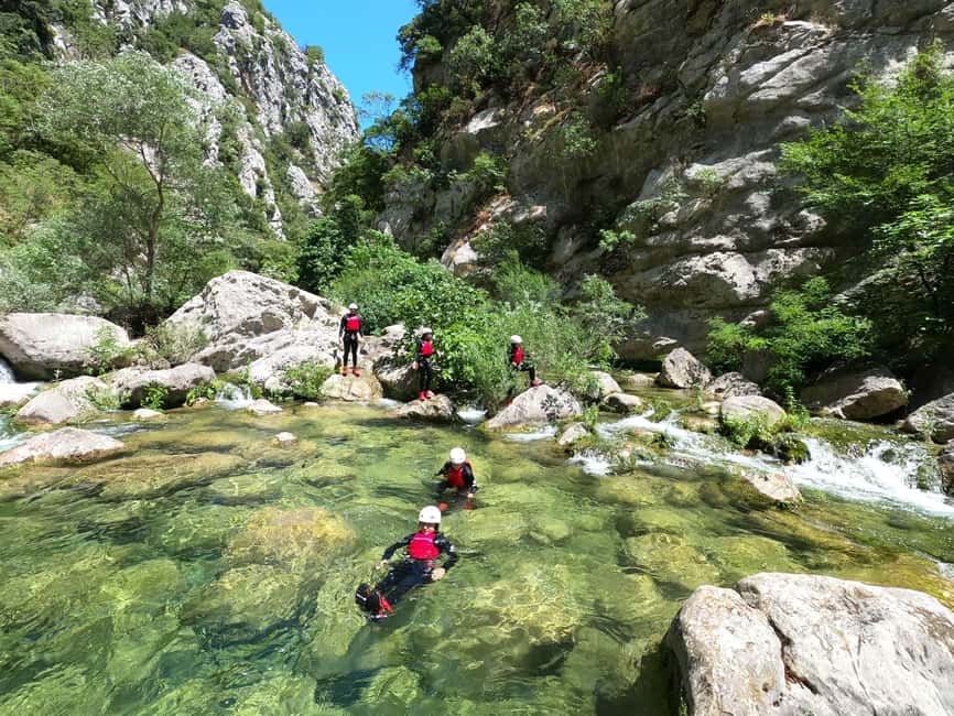 Split/Zadvarje: Cetina River Canyoning with Certified Guides - The Fenced Descent to the River
