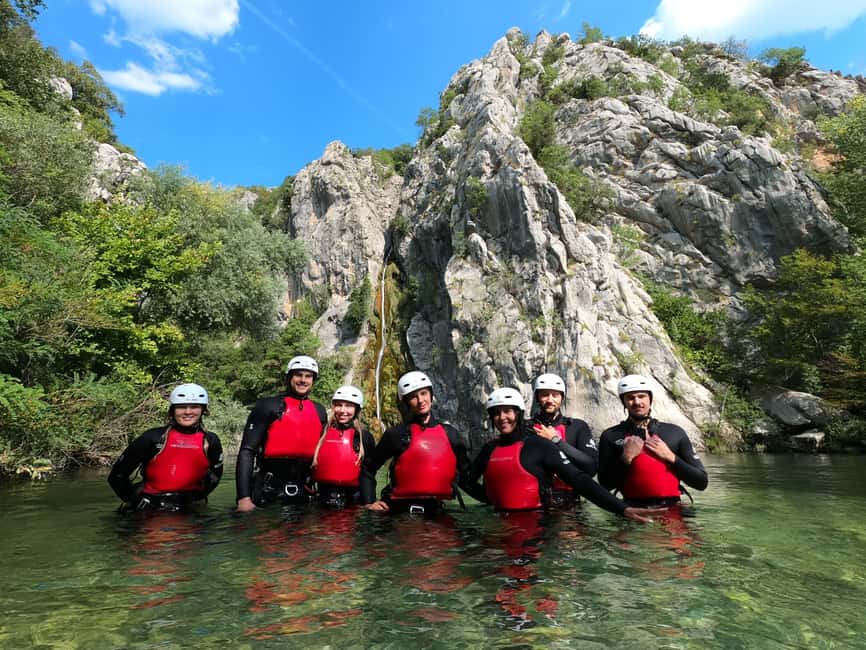 Split/Zadvarje: Cetina River Canyoning with Certified Guides - Starting in Split or Zadvarje
