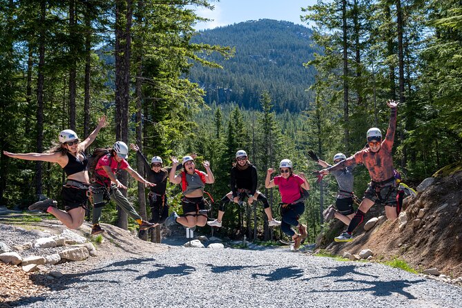 Squamish Via Ferrata Adventure - The real difficulty: confidence above the trees