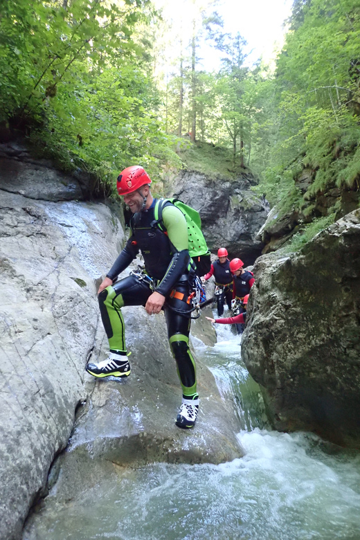 Starzlachklamm Allgäu: Canyoning beginner tour - The 20 to 25 minute walk into the gorge