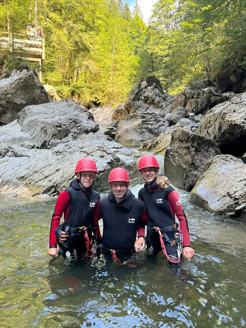 Starzlachklamm Allgäu: Canyoning beginner tour - The 30-minute safety briefing and abseiling practice