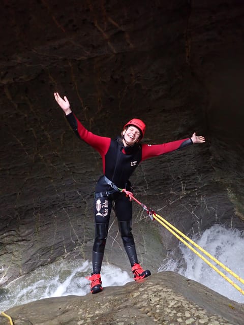 Starzlachklamm Allgäu: Canyoning beginner tour - The 1.5-hour guided canyoning section