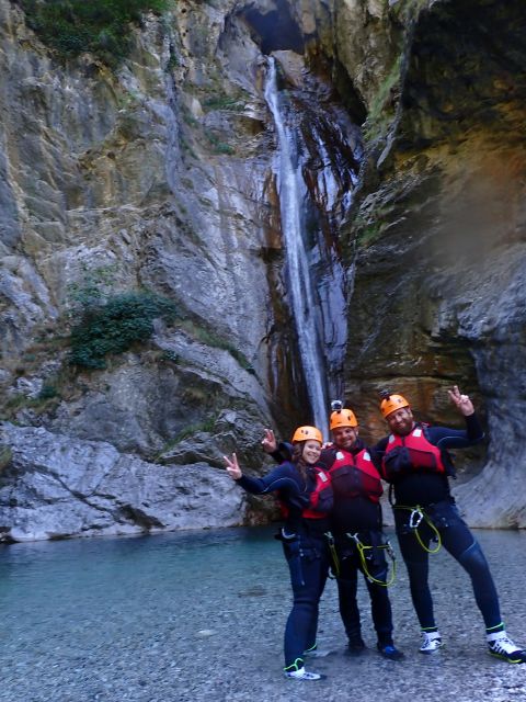 Storo: Palvico River Canyoning Tour with Gear - Entering the Canyon: Slides, Rope Descents, and Waterfalls
