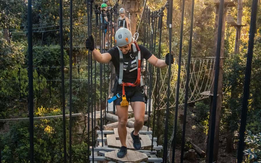Sunshine Coast: Treetop Challenge Adventure Park - Is $49 good value for three hours?