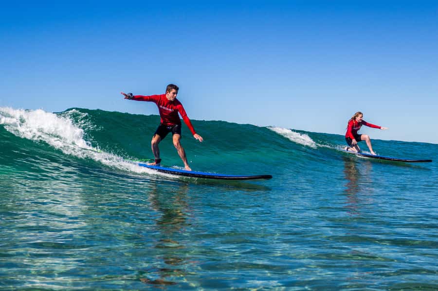 Surfer's Paradise: Jetboat Ride and Surf Lesson - A 55-minute ride through the Gold Coast Seaway