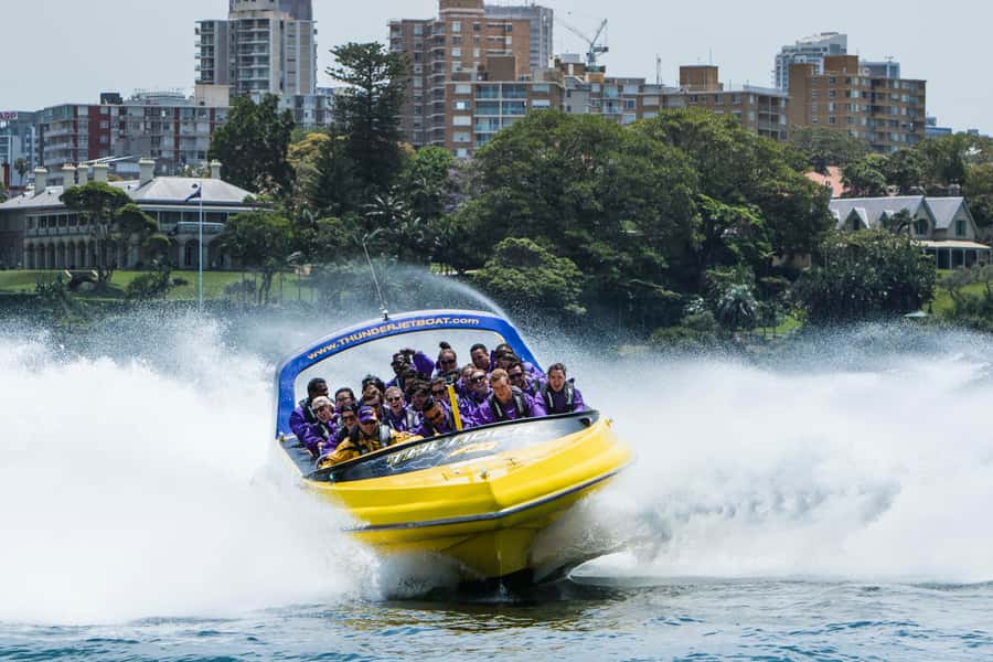 Sydney Harbour: 45-Minute Extreme Adrenaline Rush Ride - Spins, slides, and wave jumps near Sydney Heads