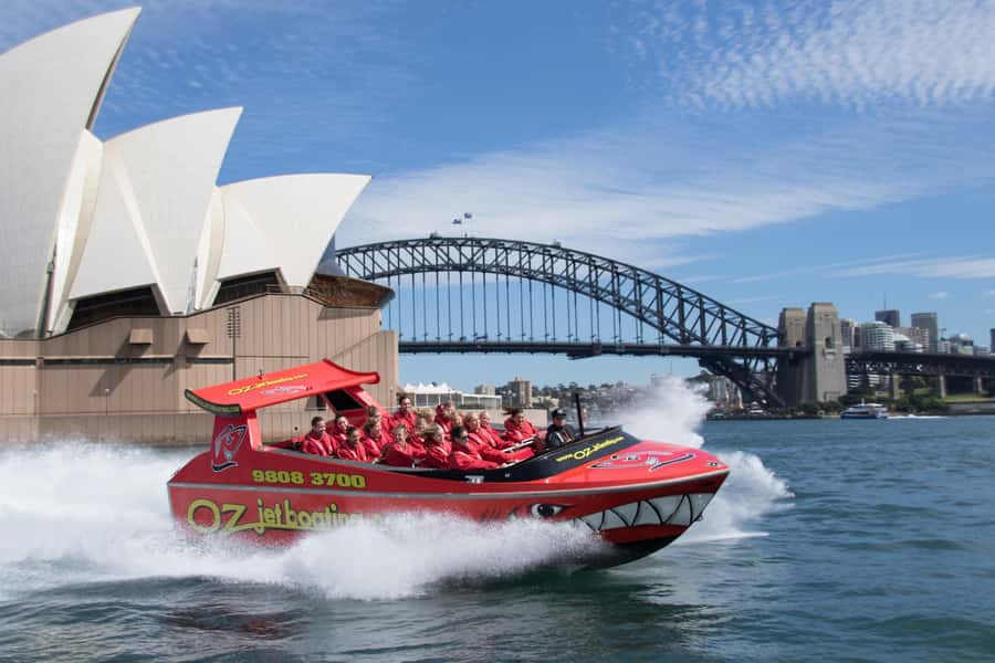 Sydney: Jet Boat Adventure Ride from Circular Quay - Sydney Harbour sightseeing at full throttle