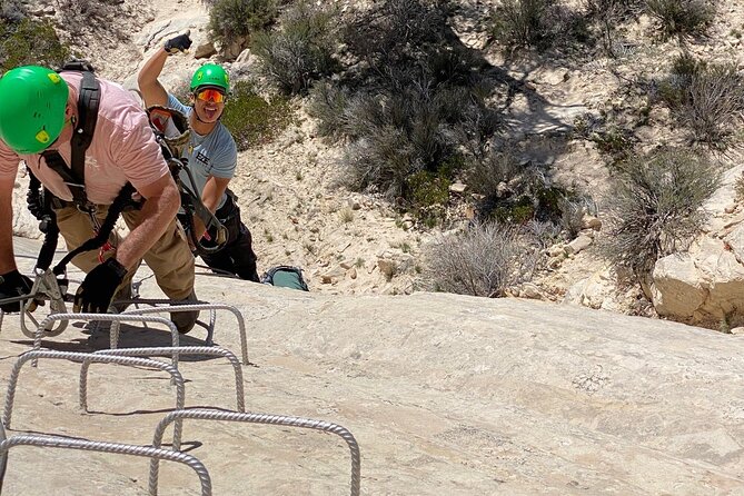 "Tallest in Utah" Via Ferrata & Rappelling (4 hr) - Four rappels, including a 165-foot drop