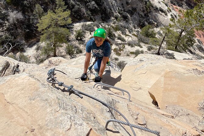 "Tallest in Utah" Via Ferrata & Rappelling (4 hr) - Why the eight-person limit matters