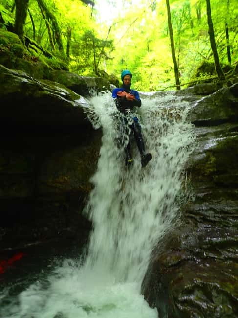 Talloires: Guided Canyoning Experience in Angon Canyon - The approach takes 20 to 25 minutes