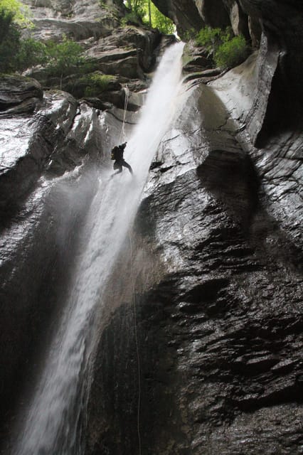 Talloires: Guided Canyoning Experience in Angon Canyon - Time, cost, and what you receive