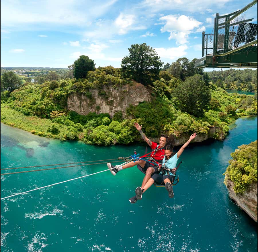 Taupō: Bungy Jump and Swing Combo - Two big thrills above the Waikato River