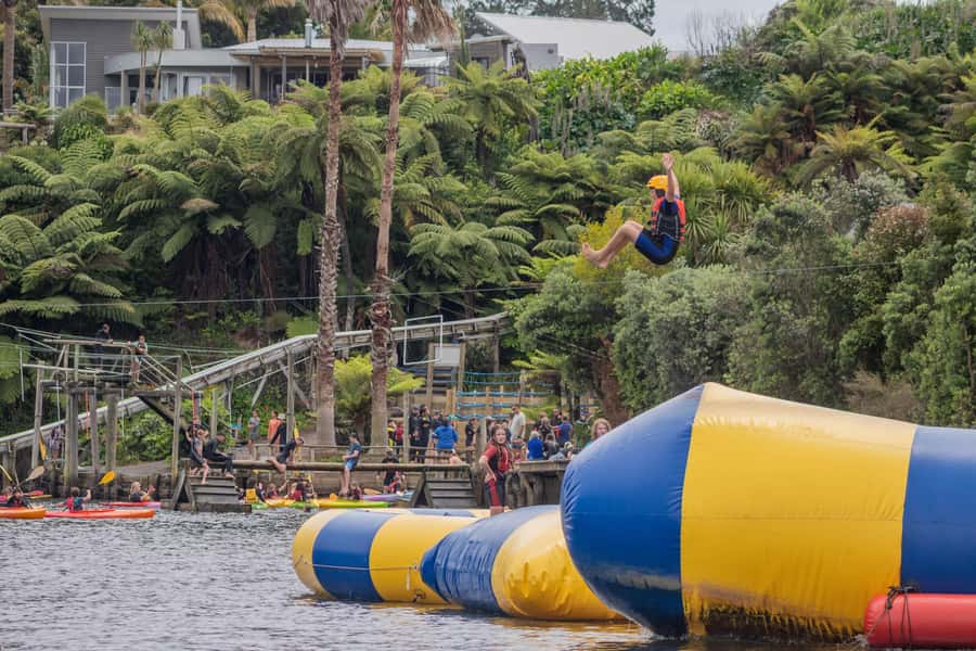 Tauranga: Waimarino Adventure Park Supreme Pass Entry Ticket - A full day beside the Wairoa River