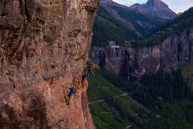 Telluride Via Ferrata - Private Trip - Crossing the Via Ferrata from east to west