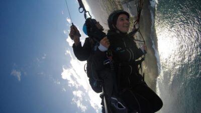 Extreme Acrobatic Paragliding Flight