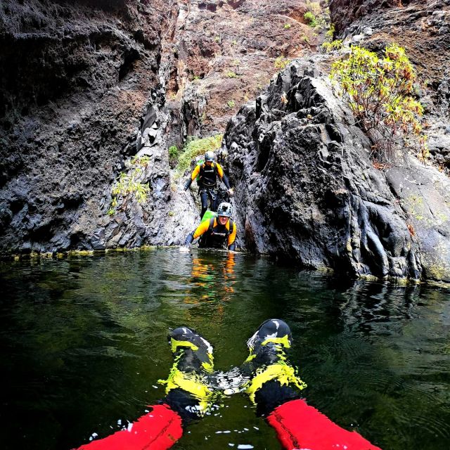 Tenerife: Los Carrizales Water Canyoning Tour - Los Carrizales is Tenerife canyoning with real effort
