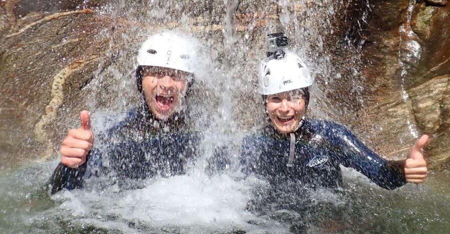 Tessin: Fantastic Canyoning Tour Boggera - The Uphill Walk and Ticino Views