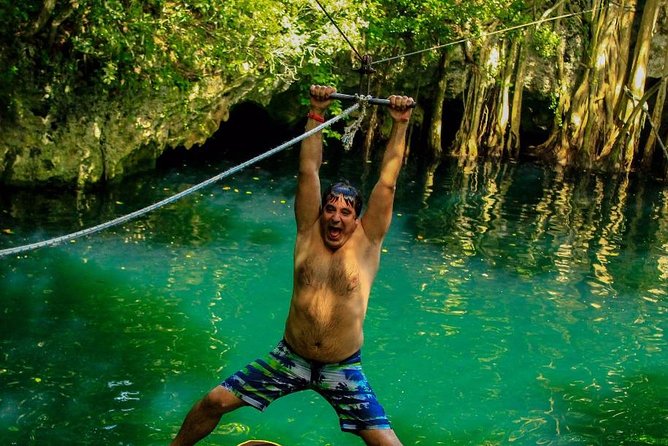 The best adrenaline day Atvs shared, ziplines and cenote Playa del Carmen - From Cancun to Puerto Morelos and the Ruta de los Cenotes