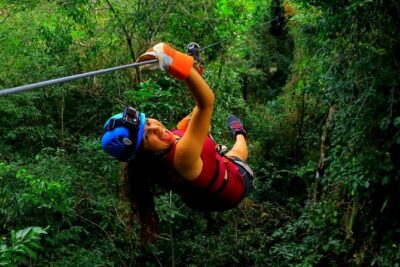 The best adrenaline day Atvs shared, ziplines and cenote Playa del Carmen