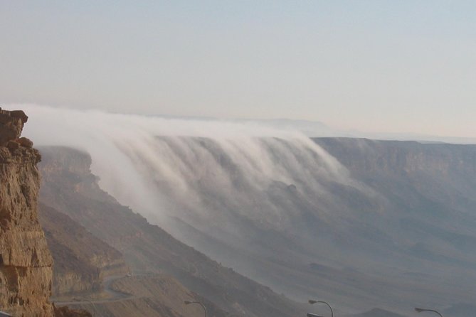 The Ramon Crater and rappelling package tour - an exciting combo tour. - Mount Gvanim and the full crater view