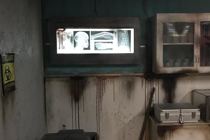 The Undead: Zombie Apocalypse Escape Room at Extreme Escape - Entering the doctor’s bunker in San Antonio