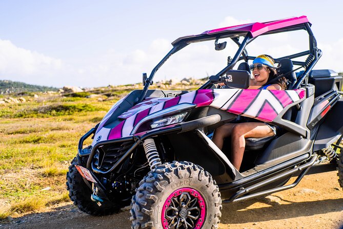ThrillSeekers: Aruba UTV Tour & Cliff Jump at Natural Pool - Conchi Natural Pool and the 100-step approach