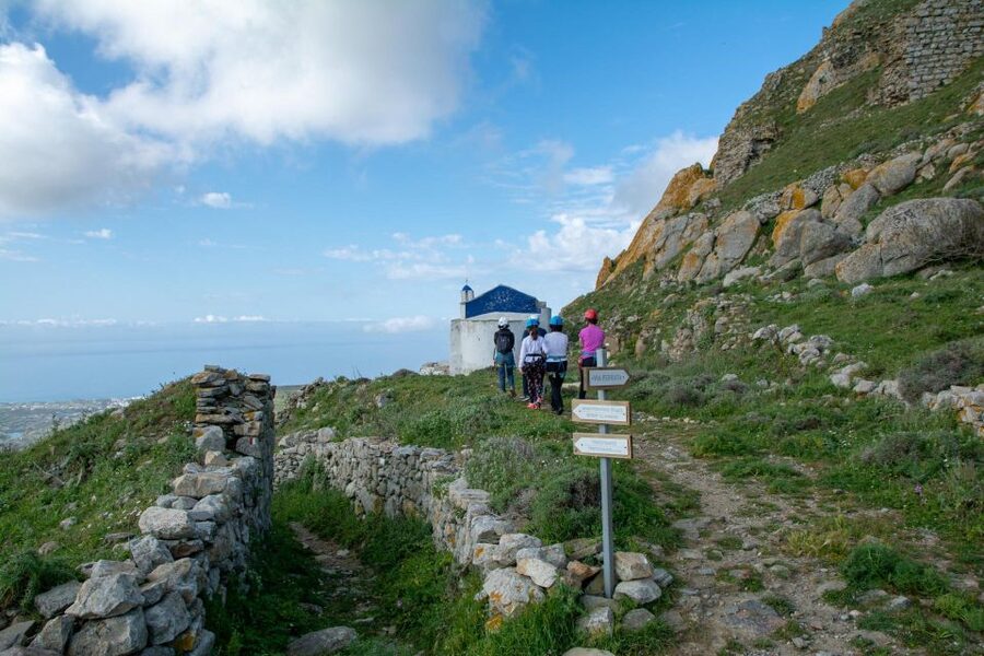 Tinos: Via Ferrata Guided Hike - Circling the former Venetian castle