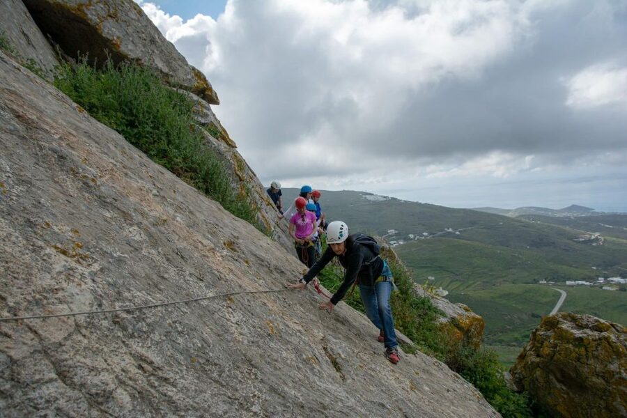 Tinos: Via Ferrata Guided Hike - How difficult is the route?