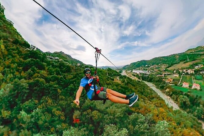 Tirana Petrela Adrenaline Tour on Balkans Longest Zipline - From Castle Views to the Launch Platform